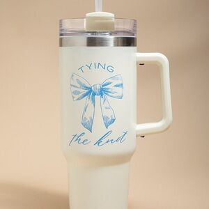NEW Francesca’s Tying The Knot 40oz Tumbler